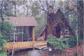 Woodland Cabin - Outside Front View Photo